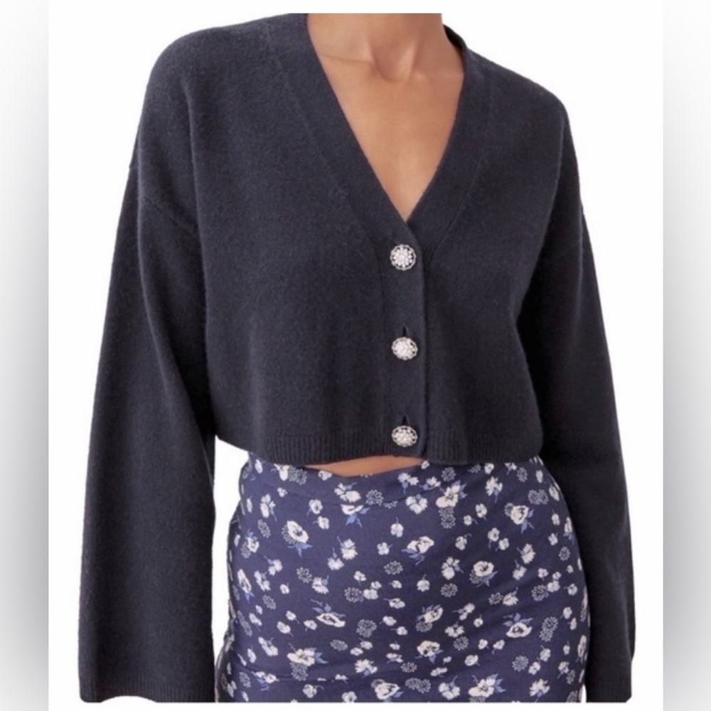 Reformation Val Regenerative Wool Cardigan